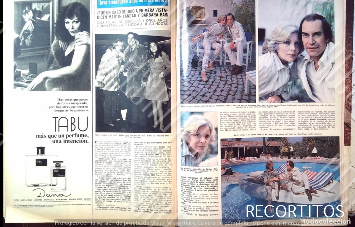 Coleccionismo de Revistas y Peri&oacute;dicos: BARBARA BAIN SPACE 1999 MARTIN LANDAU