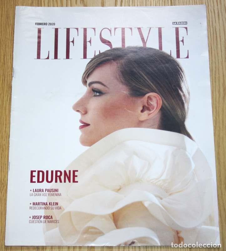 Coleccionismo de Revistas y Peri&oacute;dicos: LIFESTYLE 2020 Edurne OT Laura Pausini Martina Klein Eva Babic revista spain magazine