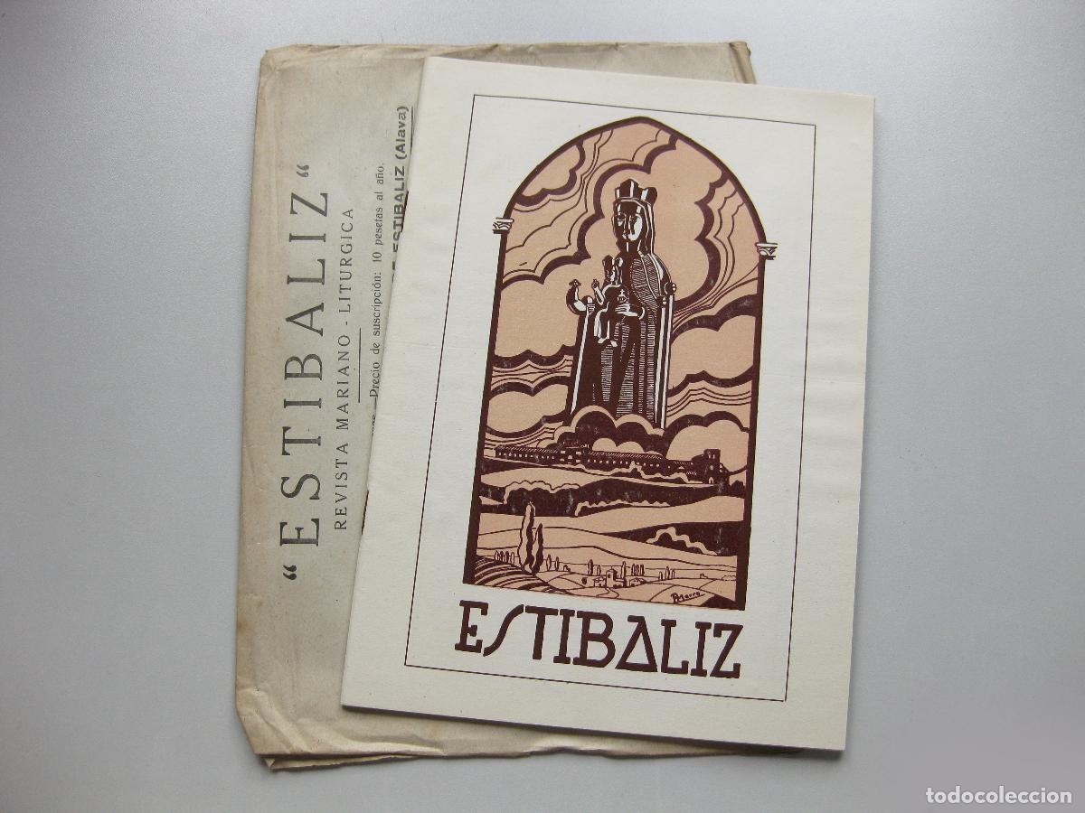 Coleccionismo de Revistas y Peri&oacute;dicos: REVISTA ESTIBALIZ N&ordm; 77 Y 78. INAUGURACI&Oacute;N DE EL TREN. &Aacute;LAVA 1948