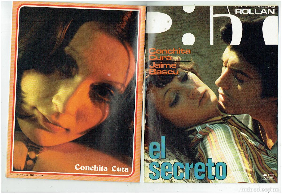 Coleccionismo de Revistas y Peri&oacute;dicos: FOTONOVELAS ROLLAN. N&ordm; 25. EL SECRETO. CONCHITA CURA Y JAIME BASCU. VER FOTOS. (ST/PR)