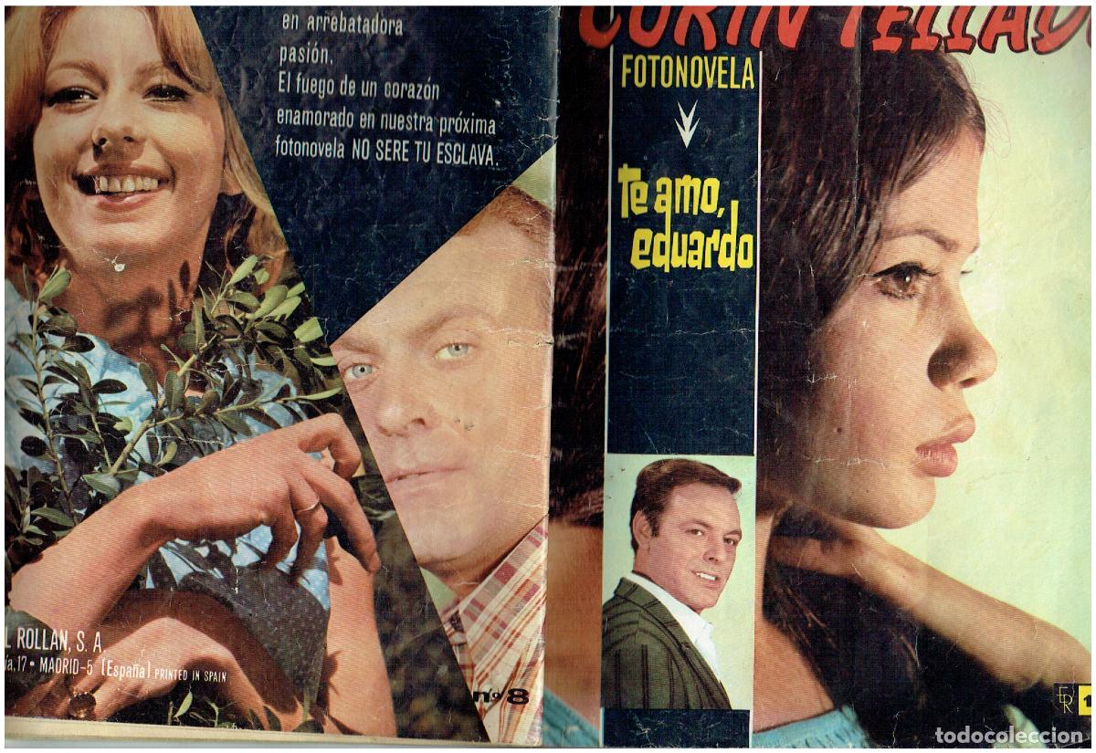 Collectionnisme de Revues et Journaux: FOTONOVELAS COR&Iacute;N TELLADO. N&ordm; 8. TE AMO, EDUARDO. CAROL DE HARO / JUAN M. SIM&Oacute;N.VER FOTOS. (ST/PR)