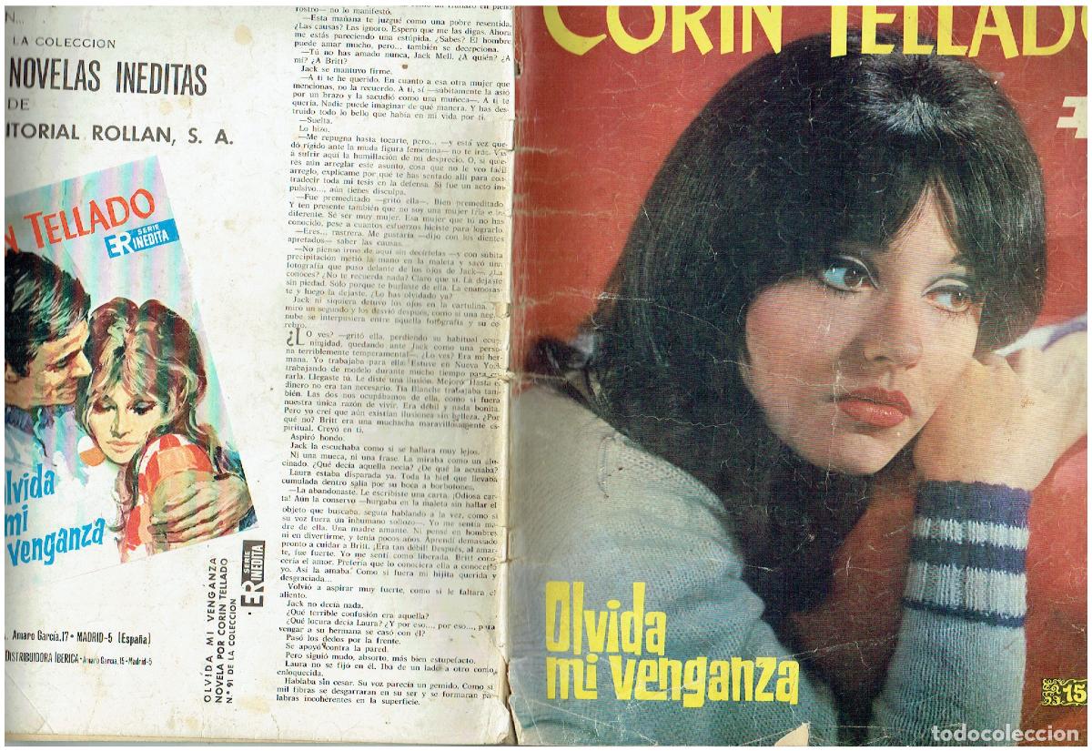 Collection Magazines and Newspapers: FOTONOVELAS COR&Iacute;N TELLADO. N&ordm; 58. OLVIDA MI VENGANZA. SILVIA TORTOSA. VER FOTOS. (ST/PR)