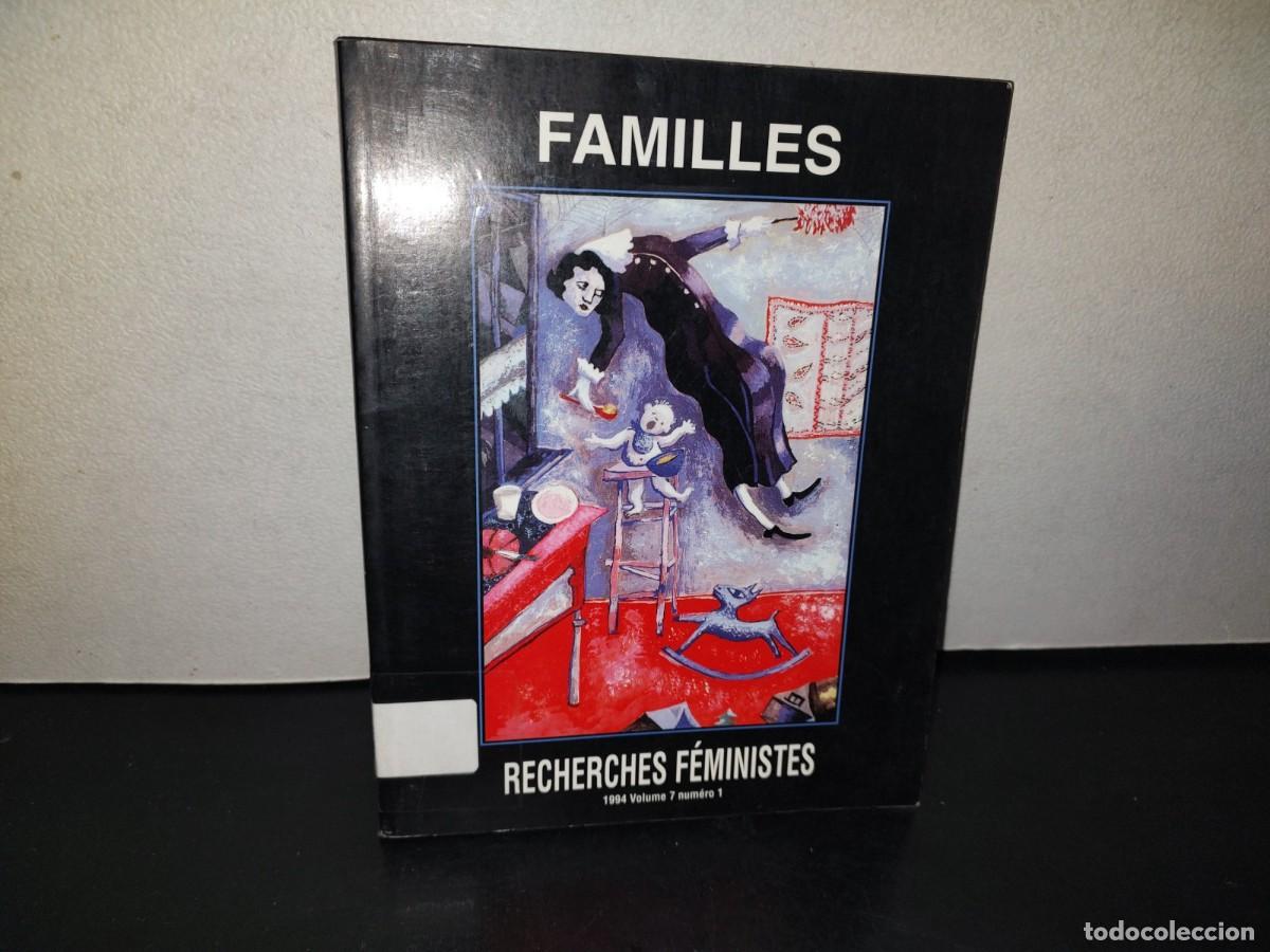 Coleccionismo de Revistas y Peri&oacute;dicos: 217- FAMILLES. RECHERCHES F&Eacute;MINISTES - 1994 VOLUME 7 NUM&Eacute;RO 1