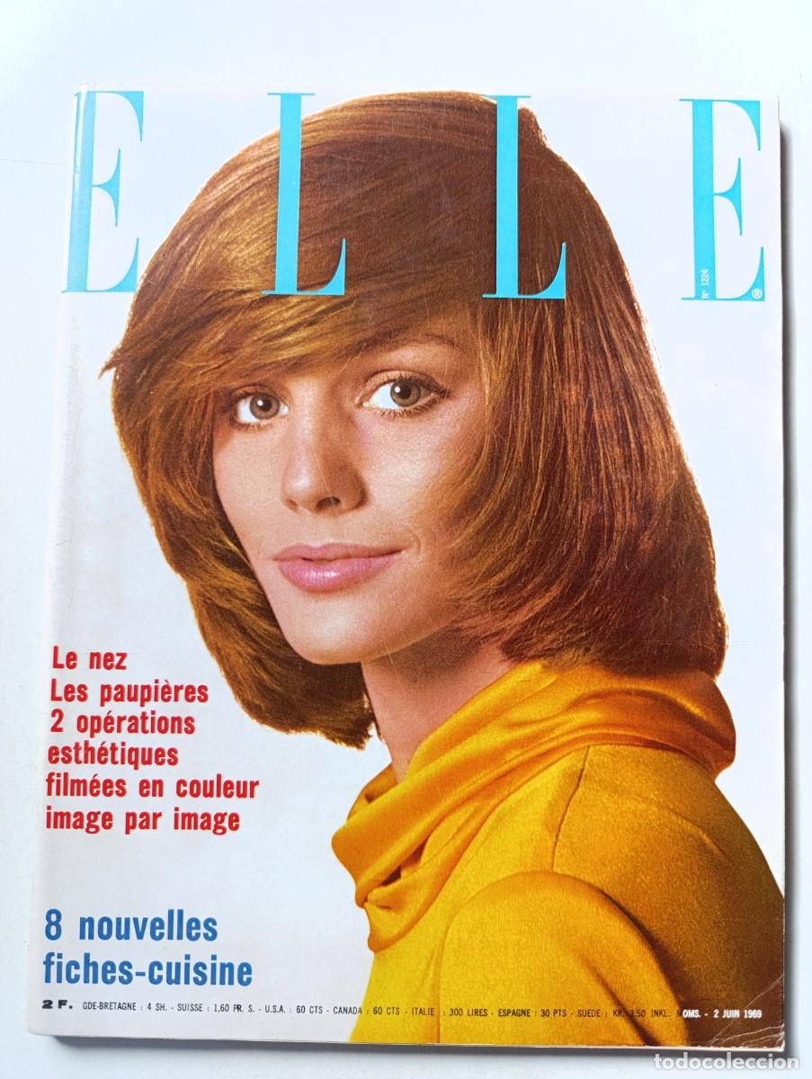 Coleccionismo de Revistas y Peri&oacute;dicos: Revista ELLE n&ordm; 1224 Vanessa Redgrave Adamo Fran&ccedil;oise Fabian &Eacute;lisabeth Wiener Raymond Devos MODA