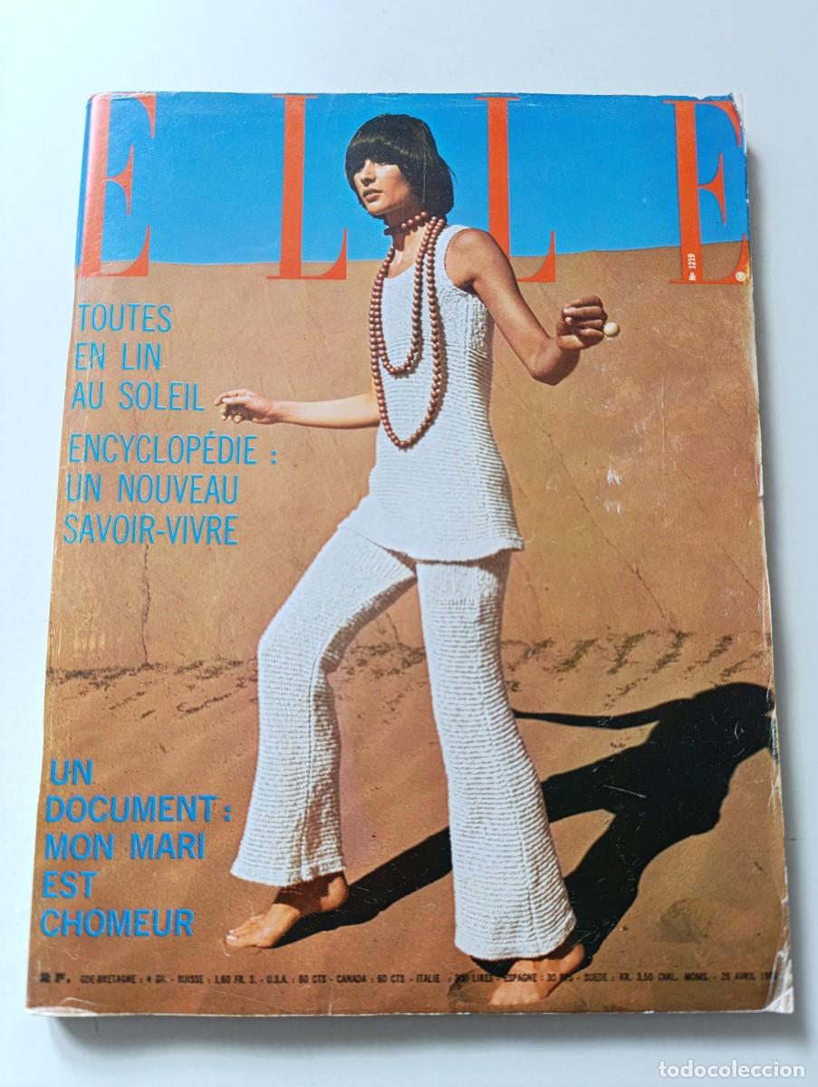 Coleccionismo de Revistas y Peri&oacute;dicos: Revista ELLE 1219 Clark Gable Vivien Leigh Fran&ccedil;oise Sagan MODA Maria Callas Babar Sheila Casadesus