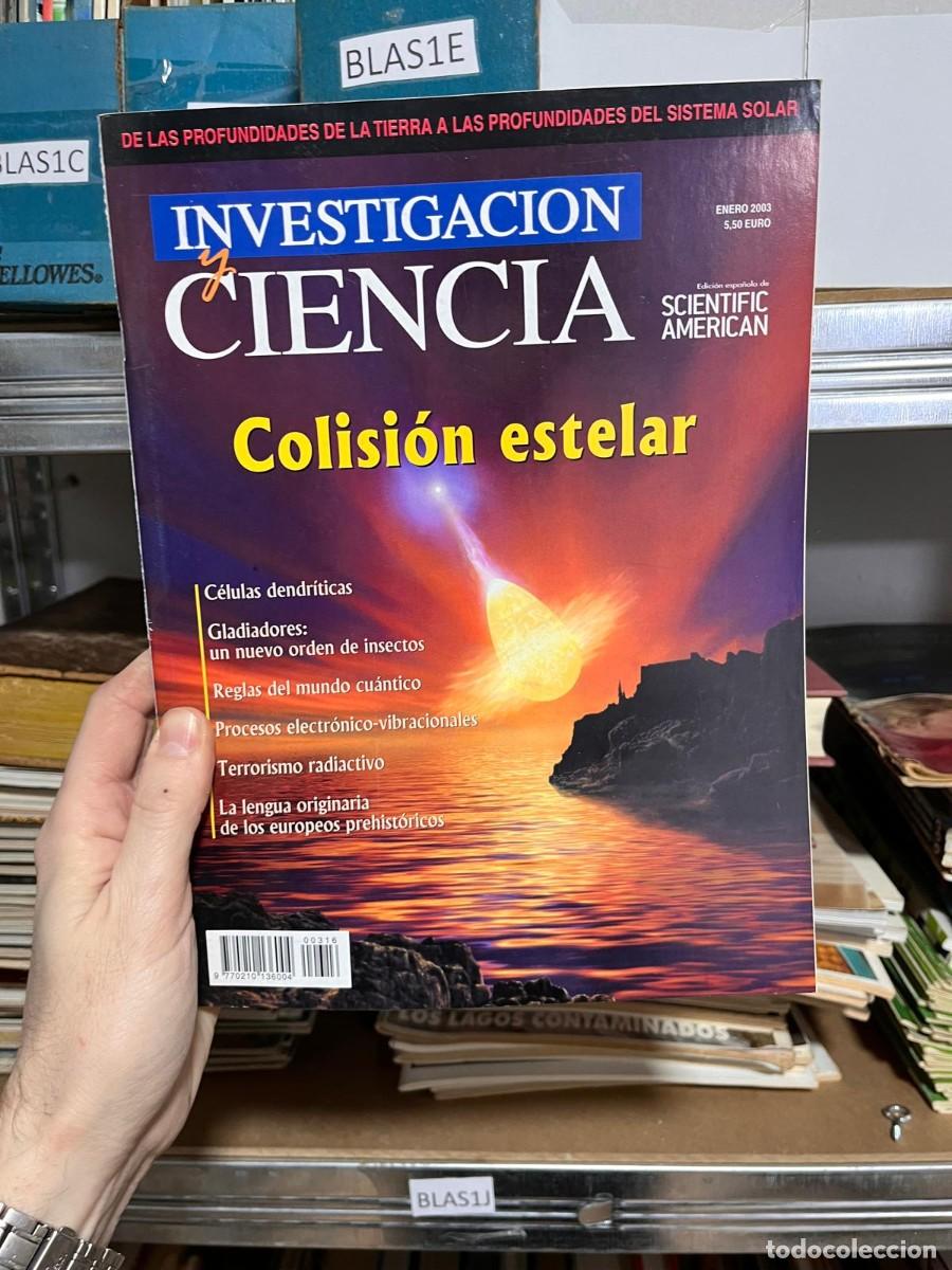 Sammeln von Zeitschriften und Zeitungen: BLAS1E INVESTIGACION CIENCIA Colisi&oacute;n estelar ENERO 2003