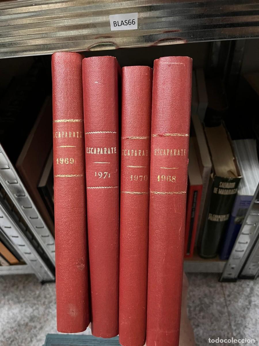 Collezionismo di Riviste e Giornali: BLAS66 LOTE 4 TOMOS RECOPILATORIOS REVISTA ESCAPARATE, A&Ntilde;OS 1968 1969 1970 1971