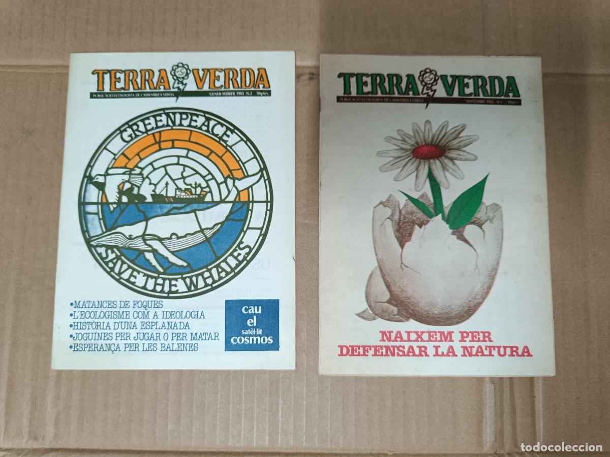 Collection Magazines and Newspapers: LOTE DE 2 ANTIGUAS REVISTAS ECOLOGISTAS TERRA VERDA, 1982 Y 1983, NO. 1 Y 2, TRANSICION POLITICA P22