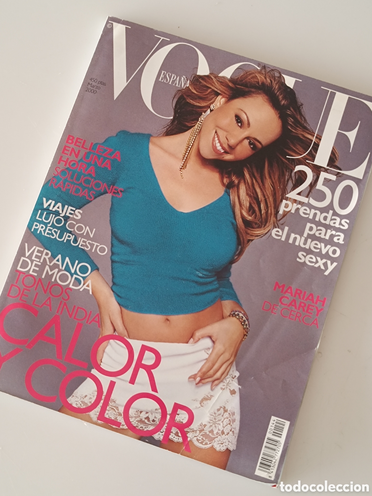 Collection Magazines and Newspapers: Vogue Mariah Carey n&deg;144 marzo 2000