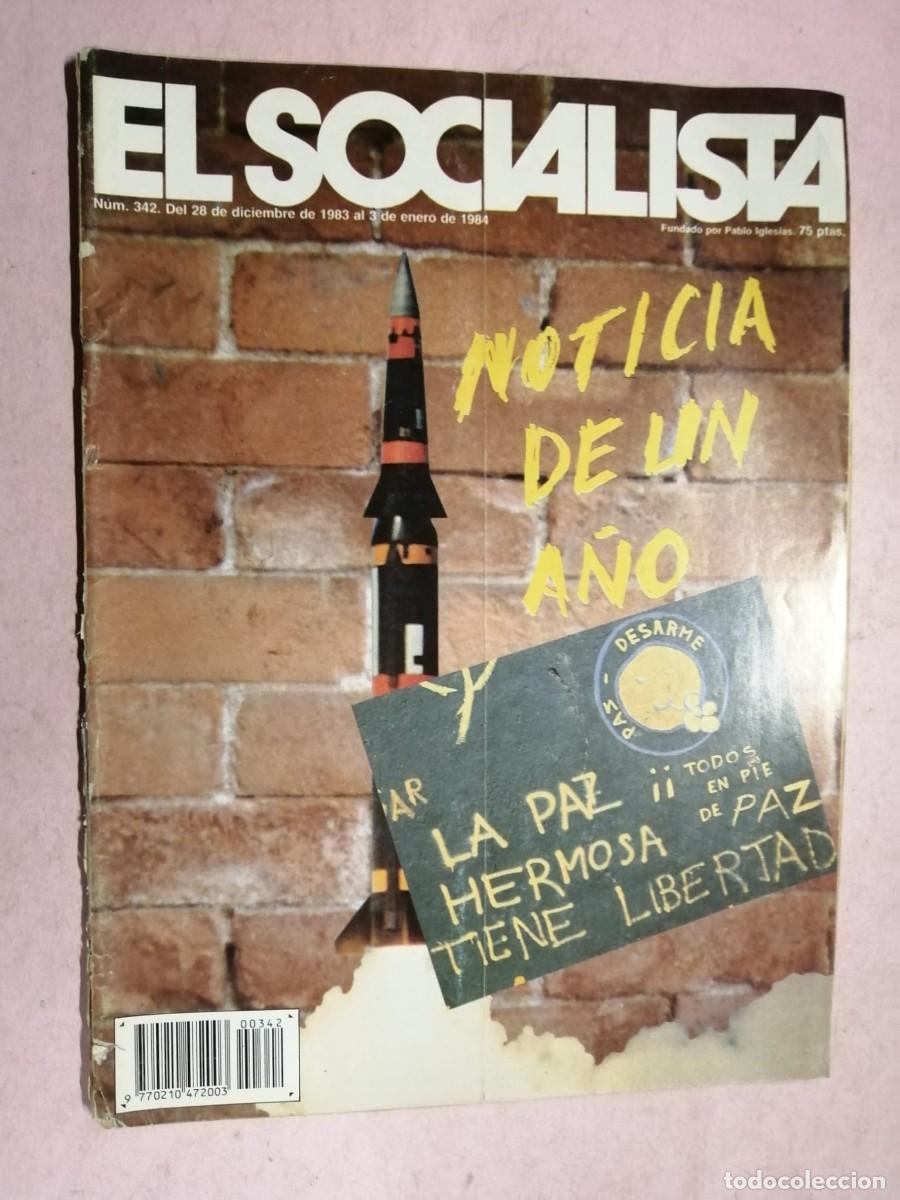 Collectionnisme de Revues et Journaux: REVISTA EL SOCIALISTA (NUMERO 342) NOTICIA DE UN A&Ntilde;O