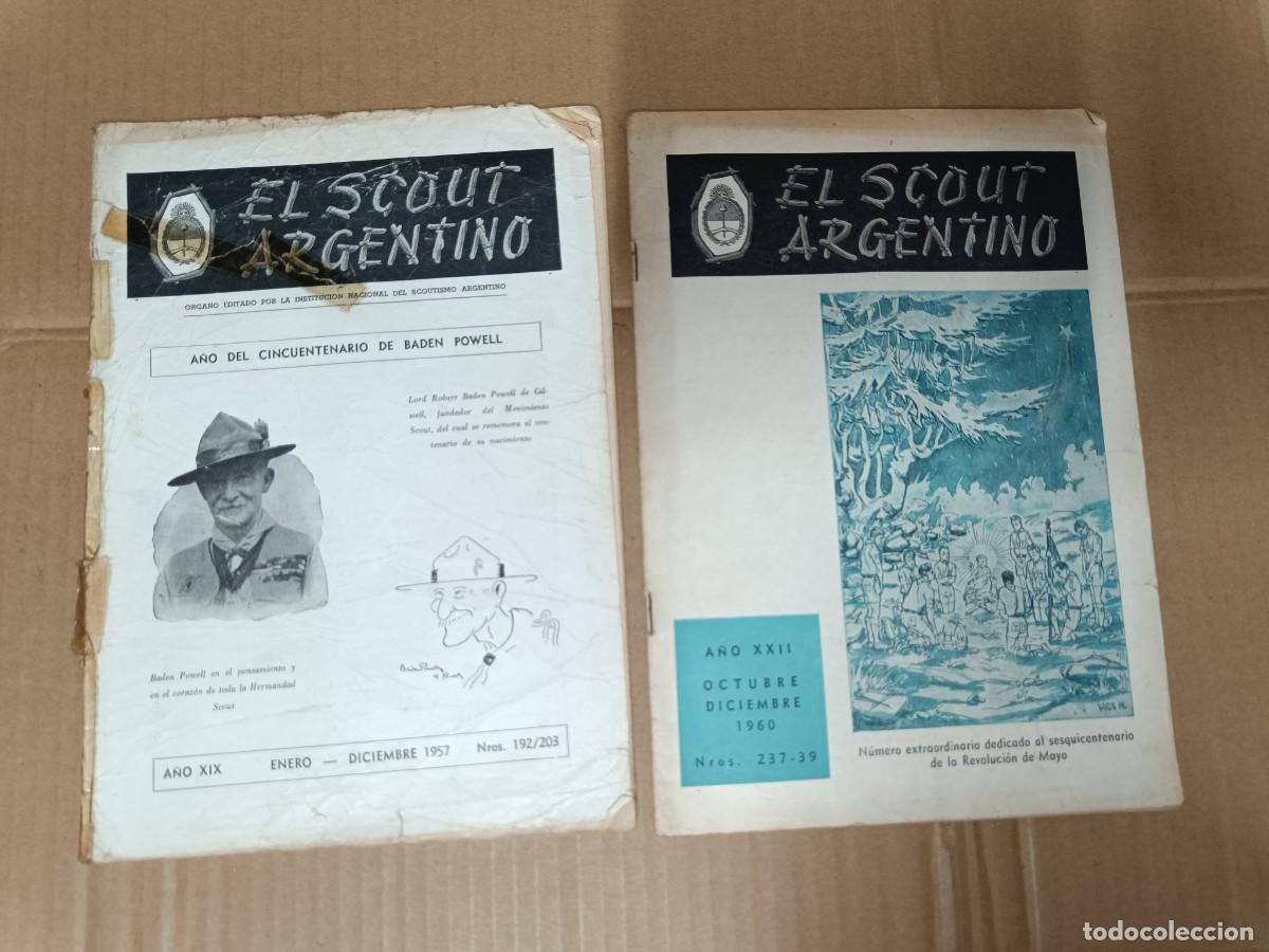 Collectionnisme de Revues et Journaux: LOTE DE 2 ANTIGUAS REVISTAS EL SCOUT ARGENTINO, 1957 Y 1960 , BOY SCOUTS -P24