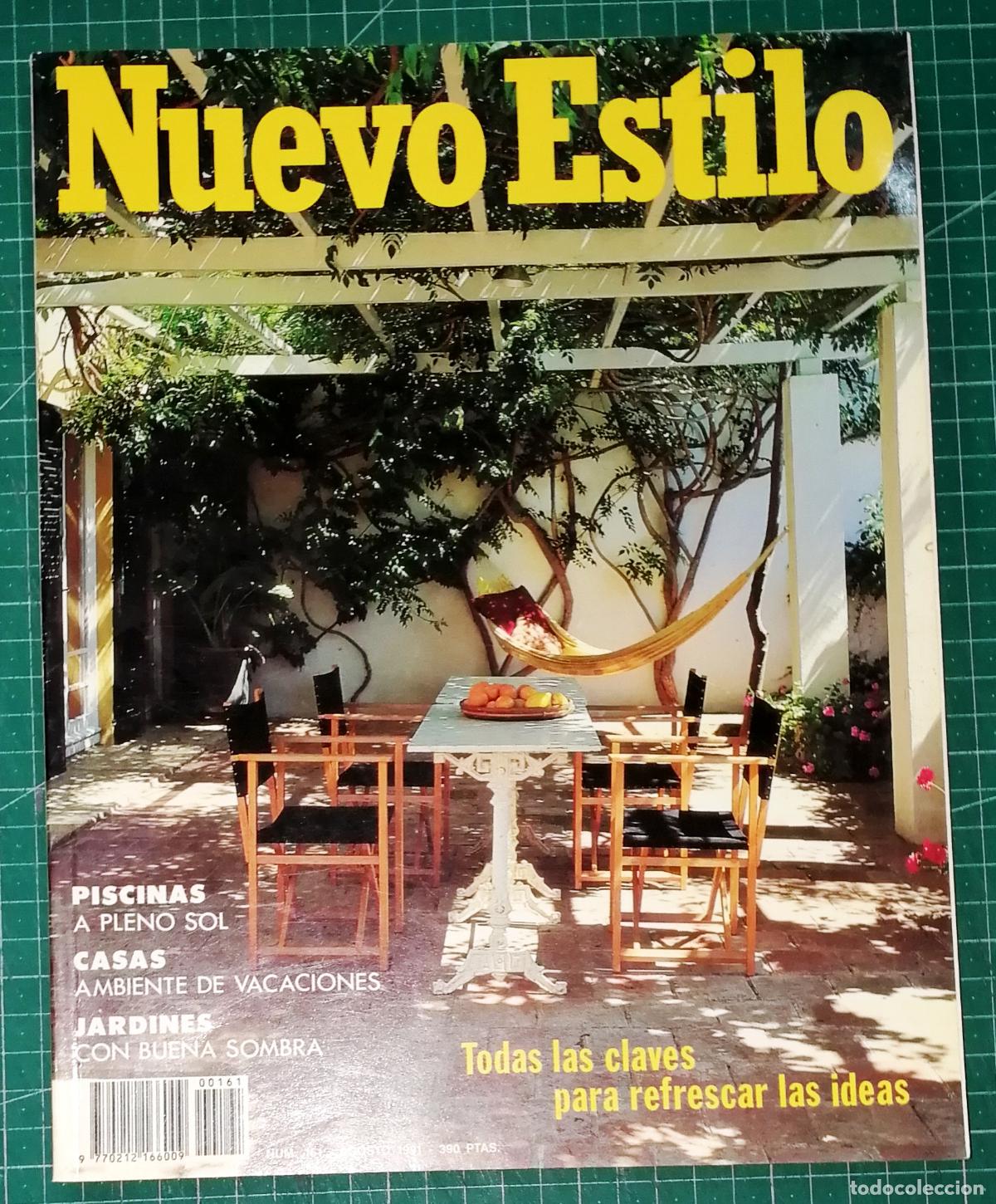 Sammeln von Zeitschriften und Zeitungen: NUEVO ESTILO. N&ordm; 161. AGOSTO 1991. - Axel Springer