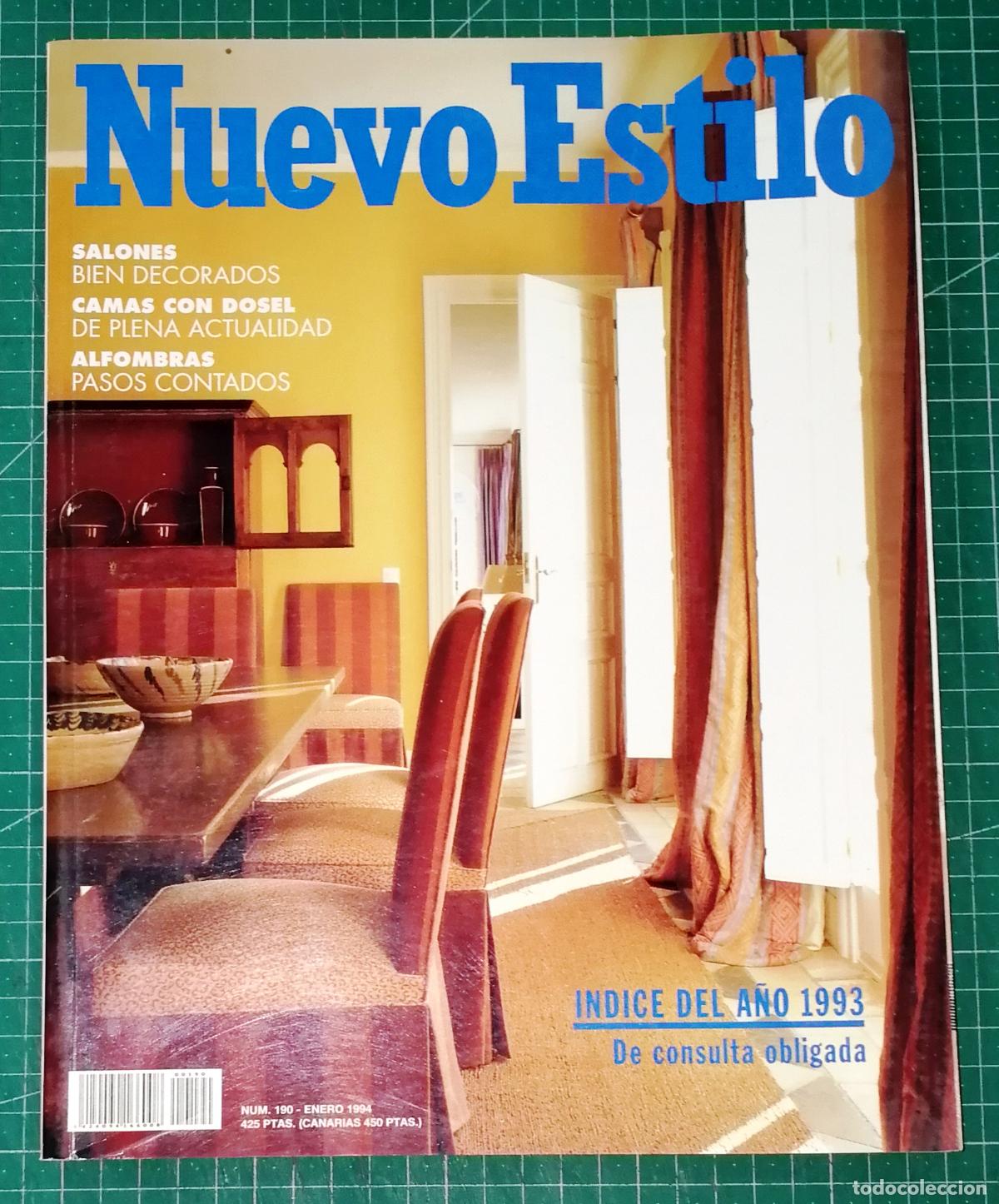 Sammeln von Zeitschriften und Zeitungen: NUEVO ESTILO. N&ordm; 190. ENERO 1994. - Axel Springer
