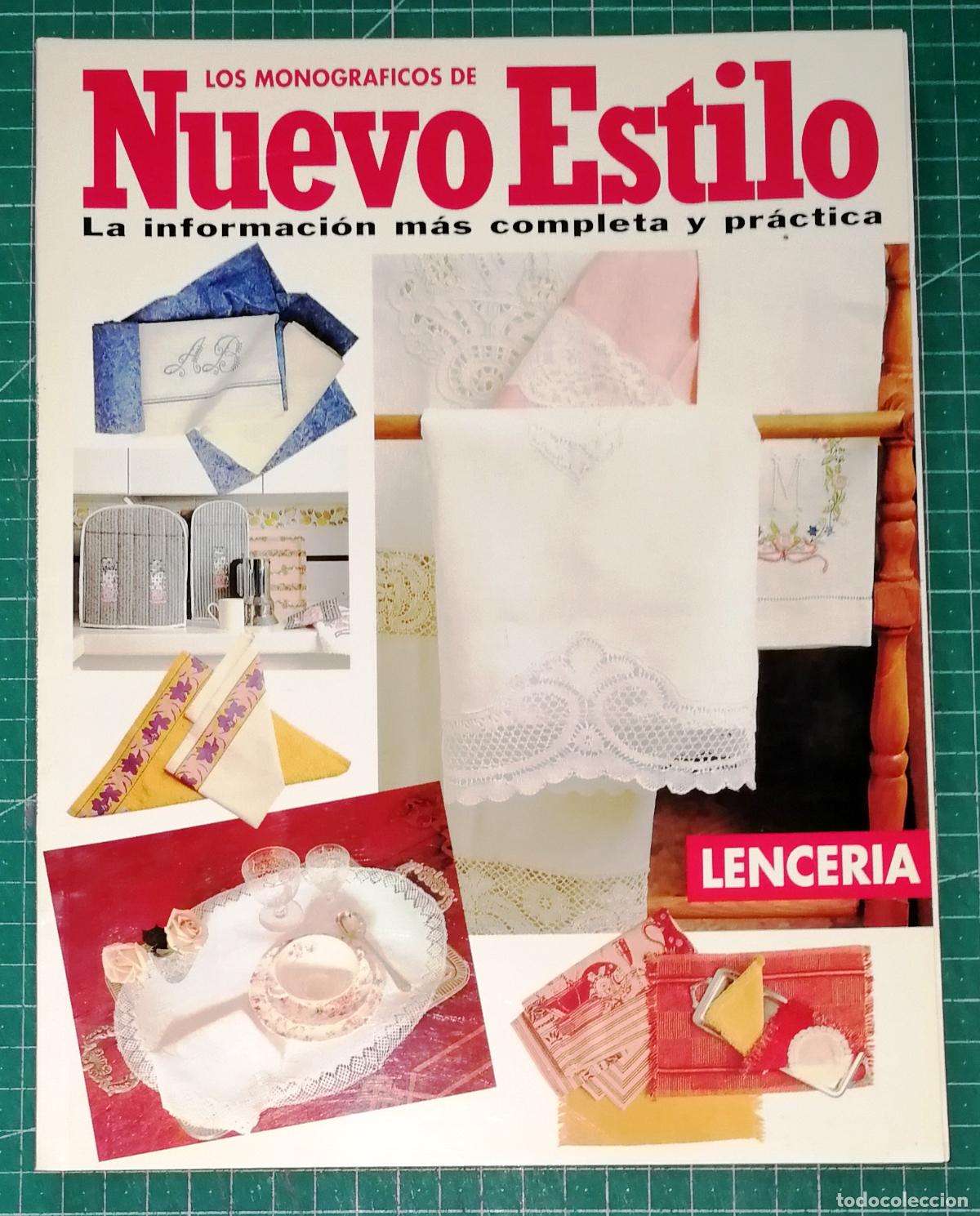 Collection Magazines and Newspapers: LOS MONOGR&Aacute;FICOS DE NUEVO ESTILO: LENCER&Iacute;A. Suplemento al N&ordm; 191. FEBRERO 1994. - Axel Springer