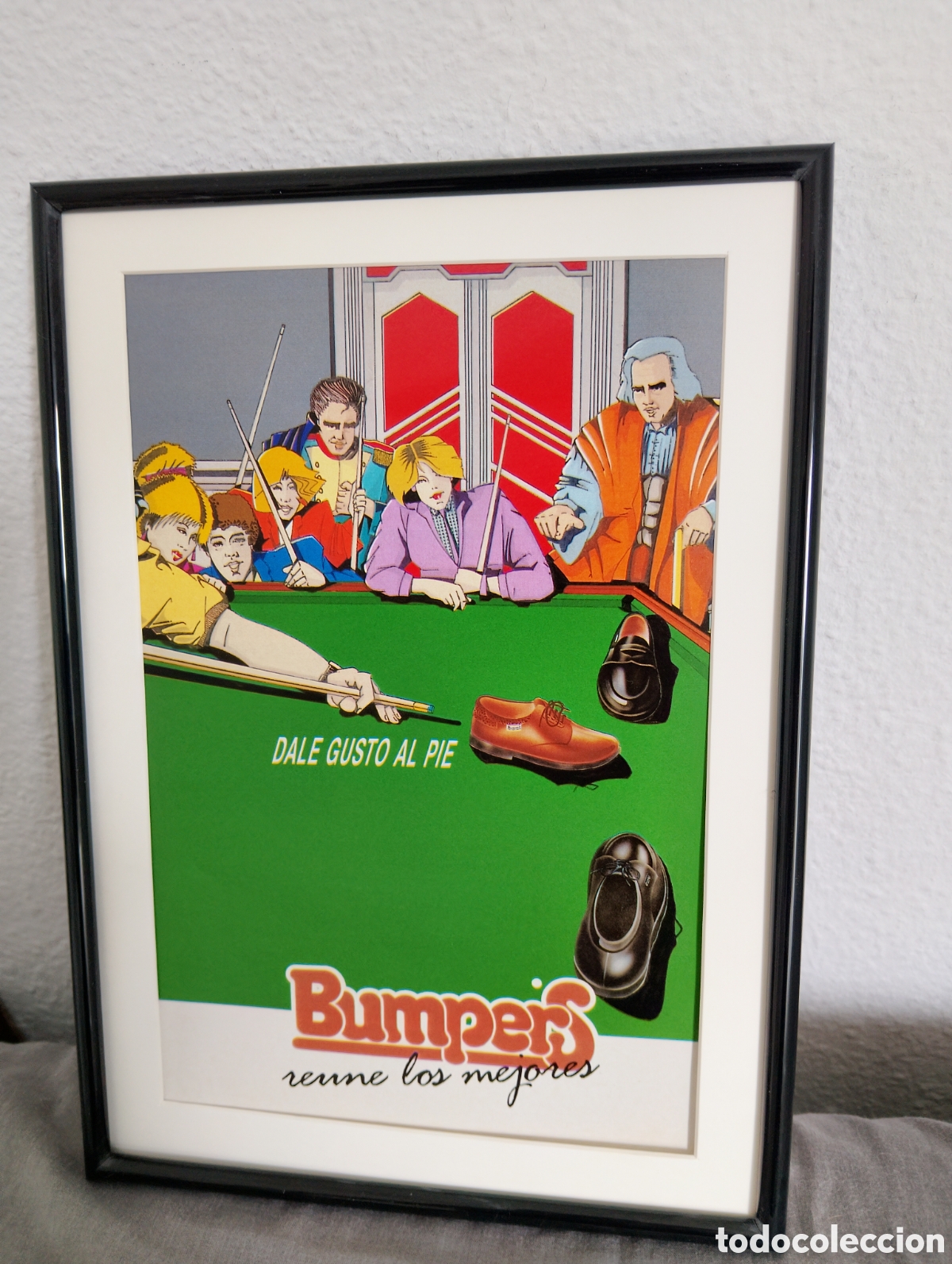 Colecionismo de Revistas e Jornais: Bumpers cuadro publicidad vintage a&ntilde;os 80 moda zapatos