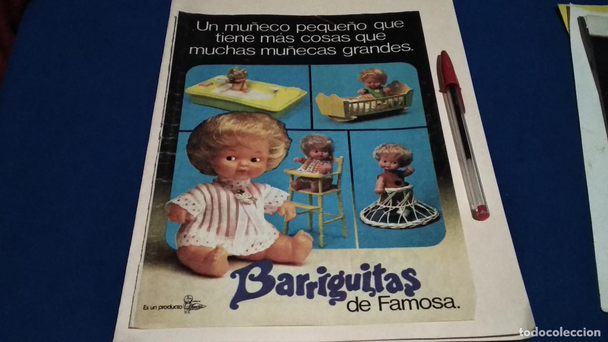 Coleccionismo de Revistas y Peri&oacute;dicos: Anuncio - Publicidad de Revista HOJA - BARRIGUITAS DE FAMOSA - 1980