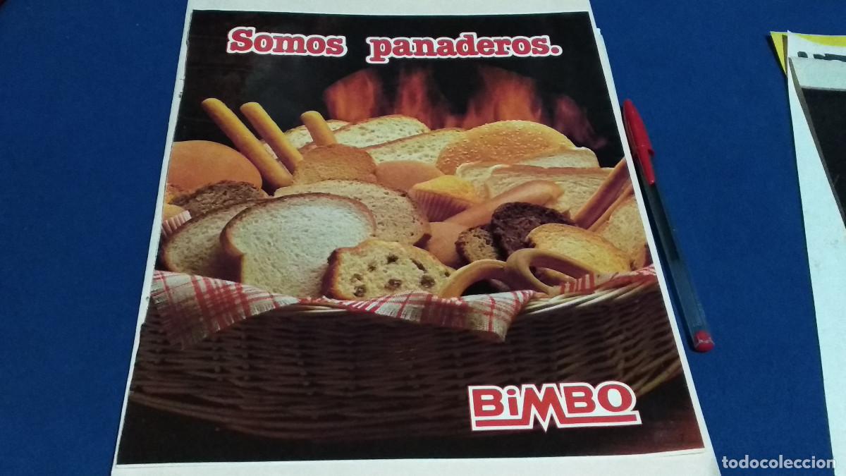 Coleccionismo de Revistas y Peri&oacute;dicos: Anuncio - Publicidad de Revista HOJA - BIMBO / SOMOS PANADEROS - 1980