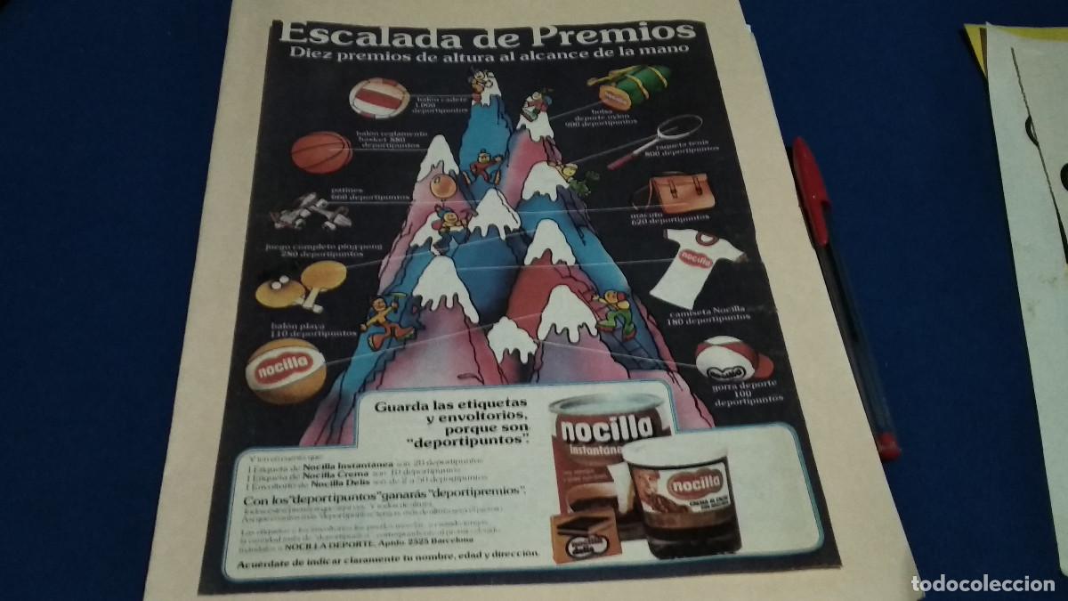 Coleccionismo de Revistas y Peri&oacute;dicos: Anuncio - Publicidad de Revista HOJA - NOCILLA - 1980