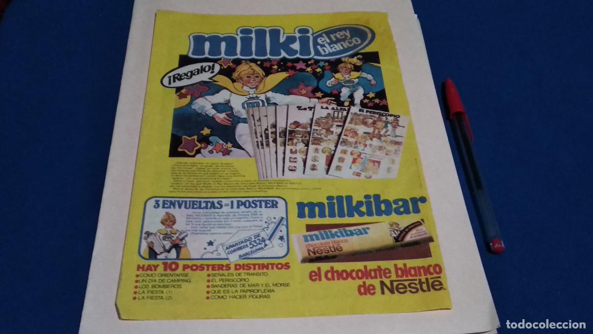 Coleccionismo de Revistas y Peri&oacute;dicos: Anuncio - Publicidad de Revista HOJA - MILKIBAR DE NESTL&Eacute; - 1980