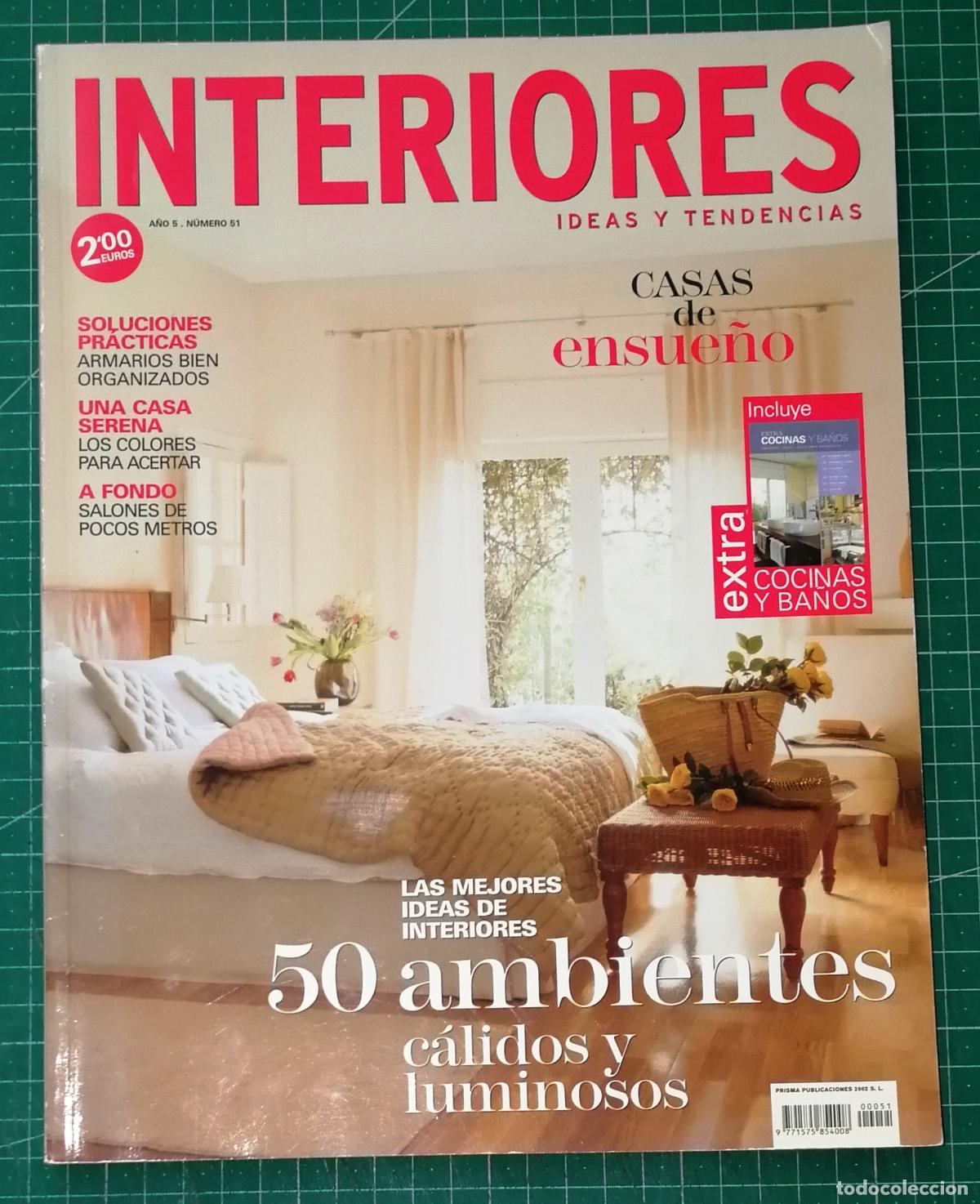 Coleccionismo de Revistas y Peri&oacute;dicos: INTERIORES : IDEAS Y TENDENCIAS. A&Ntilde;O 5. N&ordm; 51. Edici&oacute;n Mayo 2004. - Prisma Publicaciones