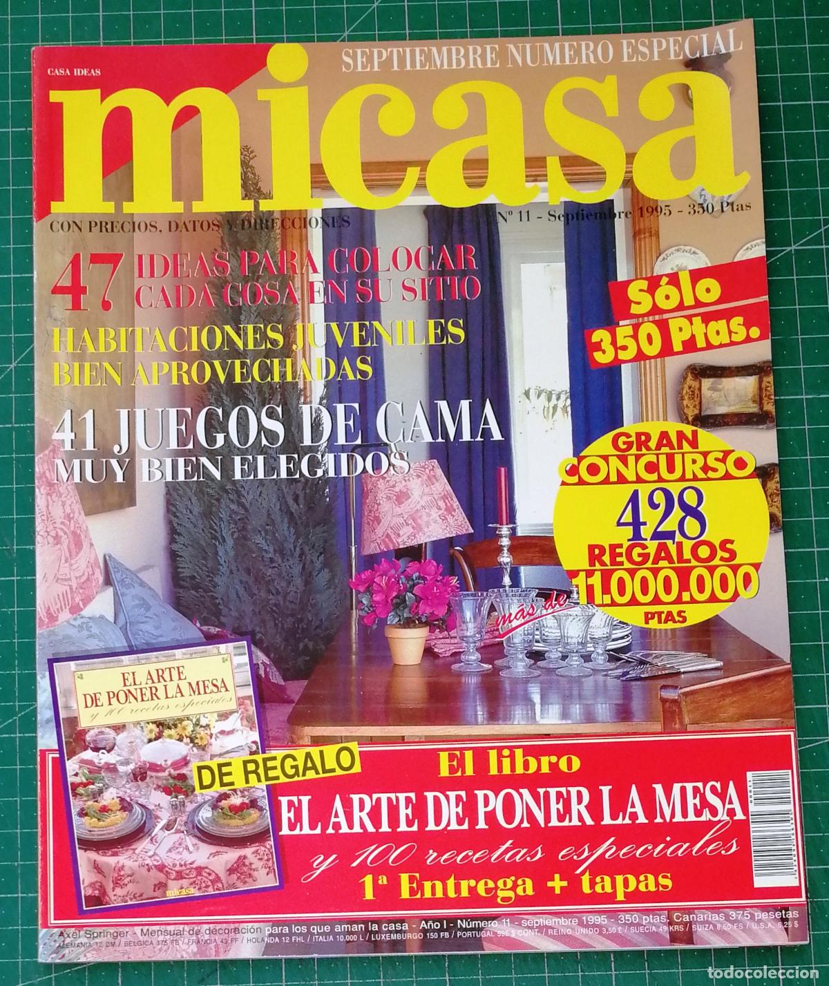 Coleccionismo de Revistas y Peri&oacute;dicos: MICASA [MI CASA]. N&ordm; 11. SEPTIEMBRE 1995. - Axel Springer