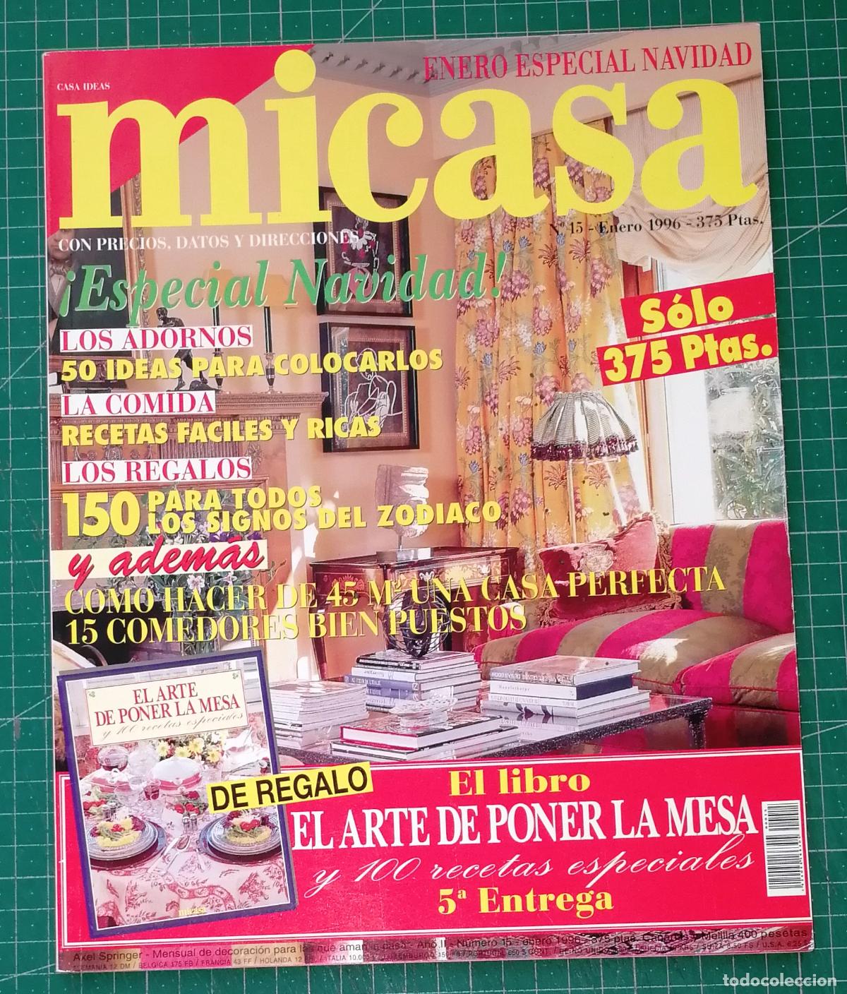 Coleccionismo de Revistas y Peri&oacute;dicos: MICASA [MI CASA]. N&ordm; 15. ENERO 1996. - Axel Springer
