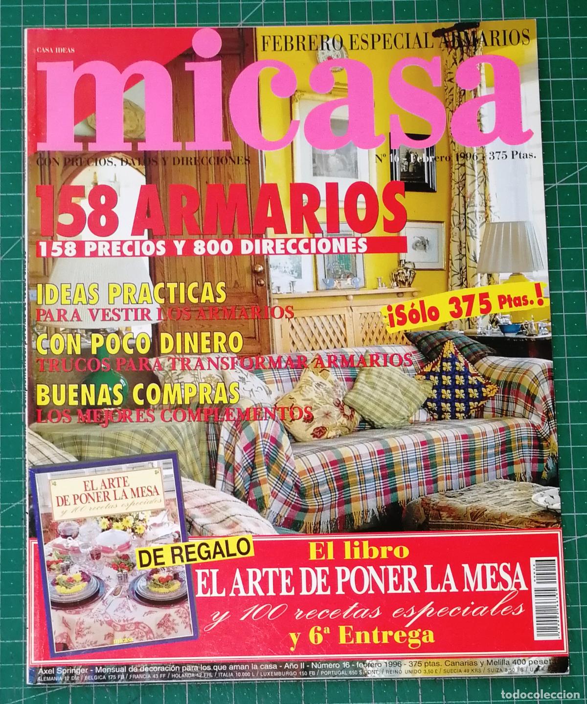 Coleccionismo de Revistas y Peri&oacute;dicos: MICASA [MI CASA]. N&ordm; 16. FEBRERO 1996. - Axel Springer