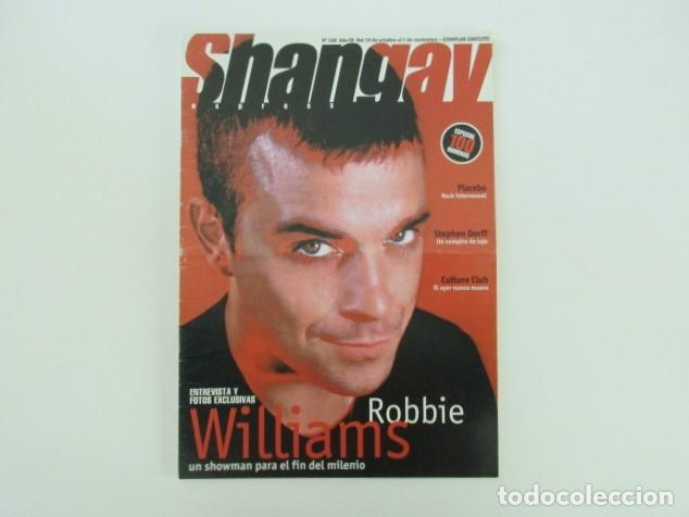 Coleccionismo de Revistas y Peri&oacute;dicos: SHANGAY N&ordm; 100 - ROBBIE WILLIAMS - PLACEBO - CULTURE CLUB - MEMORIA LGTBI - REVISTA GAY 1997