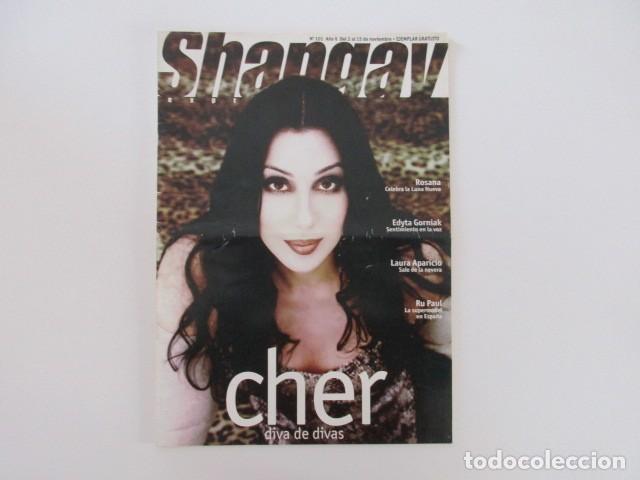 Coleccionismo de Revistas y Peri&oacute;dicos: SHANGAY N&ordm; 101 - CHER - RU PAUL - ROSANA - MONCHO BORRAJO - MEMORIA LGTBI - REVISTA GAY 1998