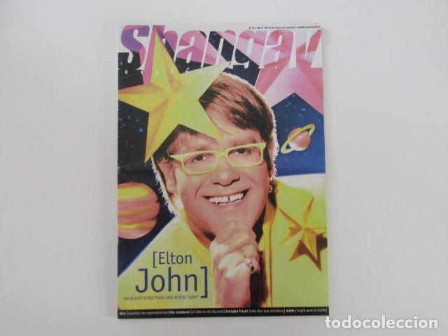 Coleccionismo de Revistas y Peri&oacute;dicos: SHANGAY N&ordm; 111 - ELTON JOHN - BRENDAN FRASER - THE CREATURES - MEMORIA LGTBI - REVISTA GAY 1998
