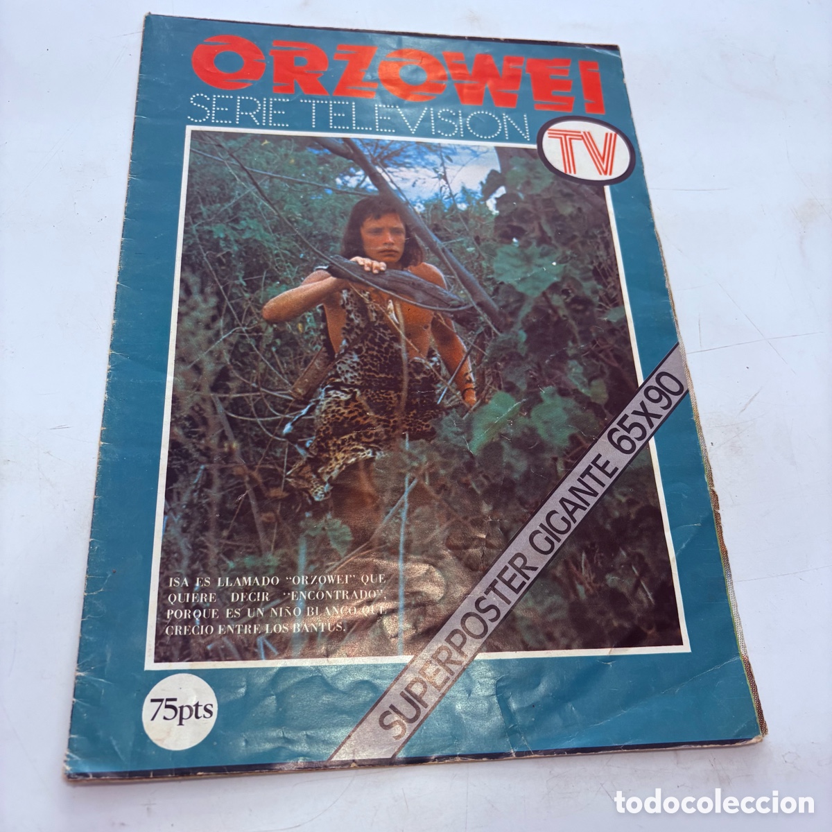 Coleccionismo de Revistas y Peri&oacute;dicos: super poster superposter gigante serie television orzowei