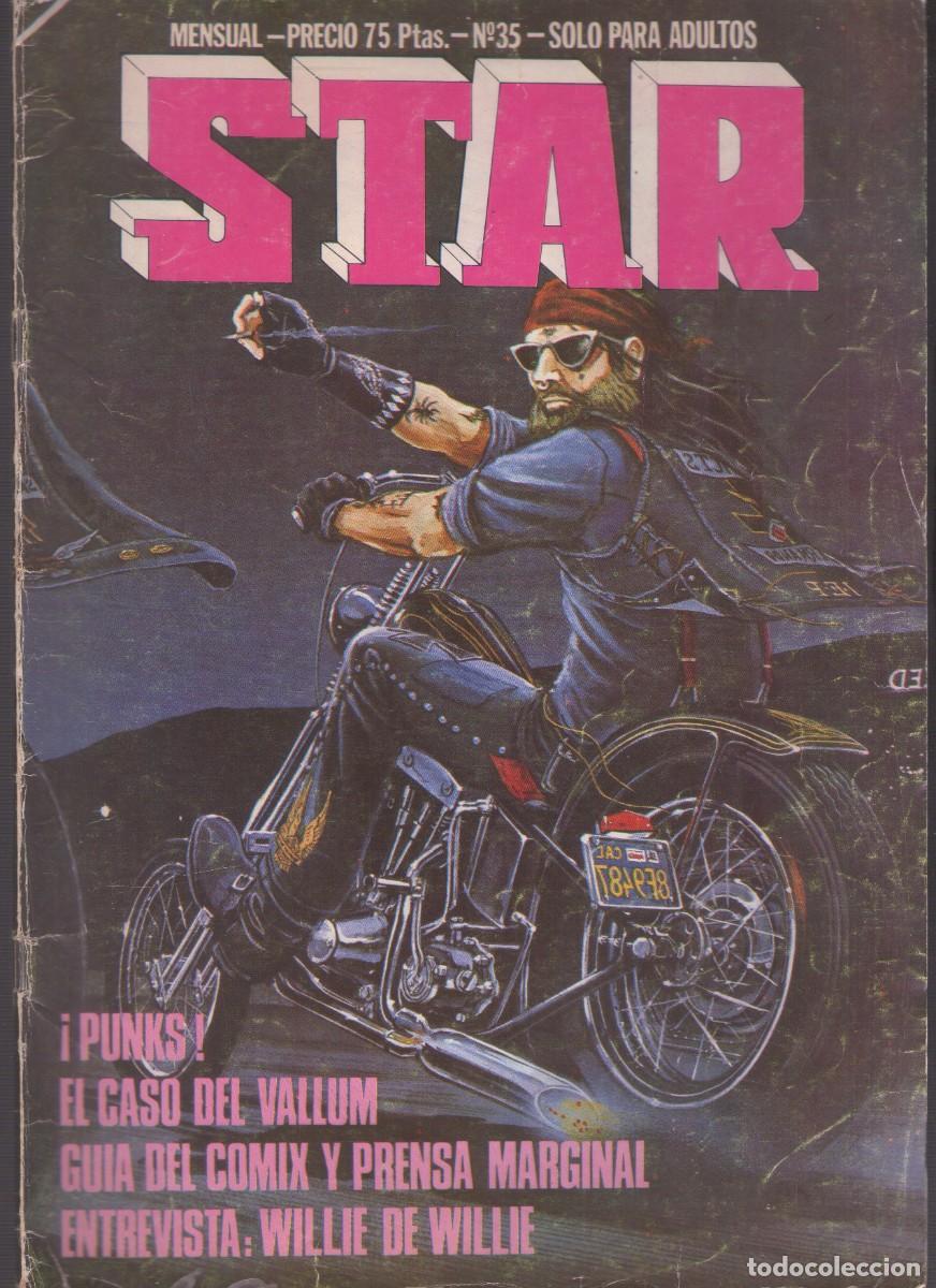 Coleccionismo de Revistas y Peri&oacute;dicos: Ac. Comix y Prensa Marginal STAR - N.&ordm; 35 - Solo para adultos - 1976