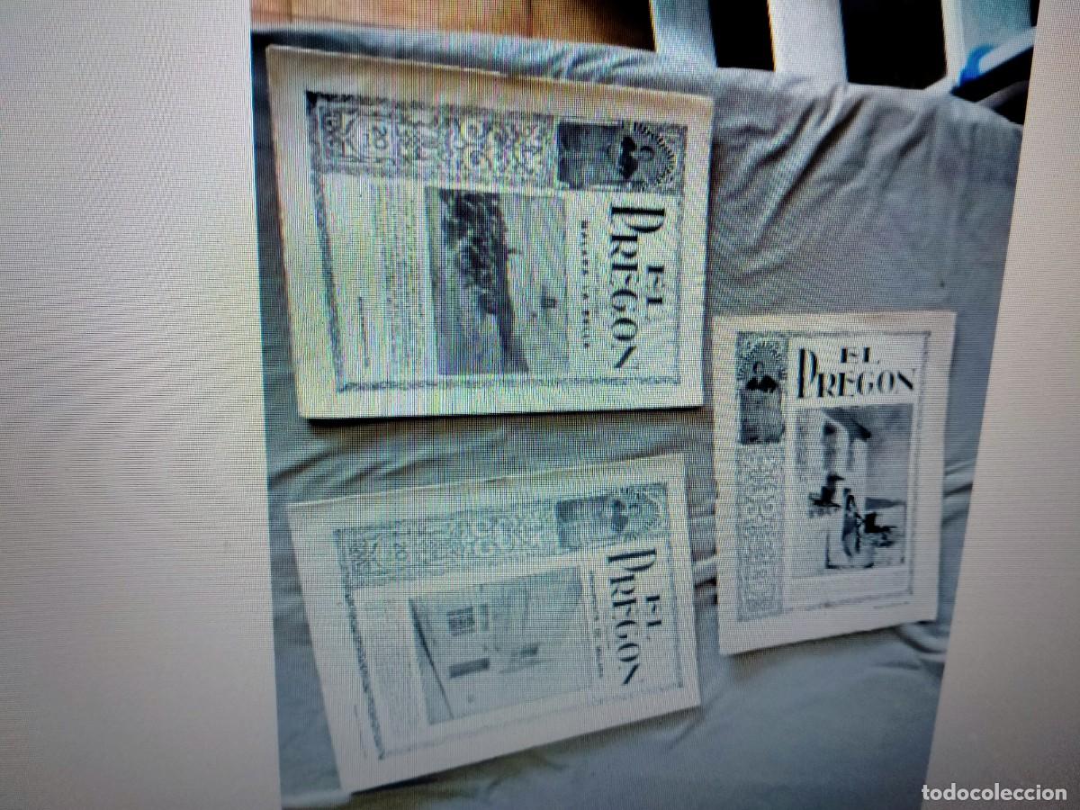 Collectionnisme de Revues et Journaux: revistas pregon de malaga 1928