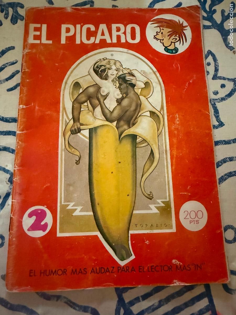 Colecionismo de Revistas e Jornais: Revista El P&iacute;caro ,n&uacute;mero 2 del 1983