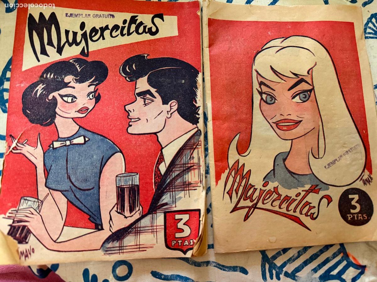 Coleccionismo de revistas y peri&oacute;dicos: Lote de ejemplares de MUJERCITAS,n&uacute;mero 32-33