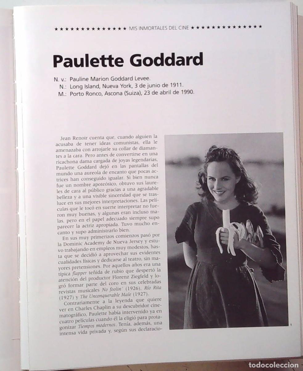 Colecionismo de Revistas e Jornais: PAULETTE GODDARD GAUDARD carmen sevilla john wayne