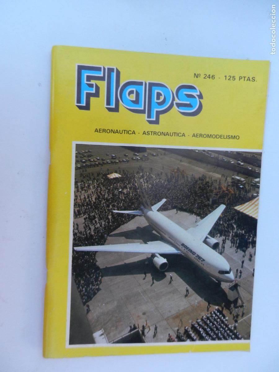 Sammeln von Zeitschriften und Zeitungen: FLAPS - REVISTA AERONAUTICA - ASTRONAUTICA - AEROMODELISMO - N&ordm; 246 - 1981.