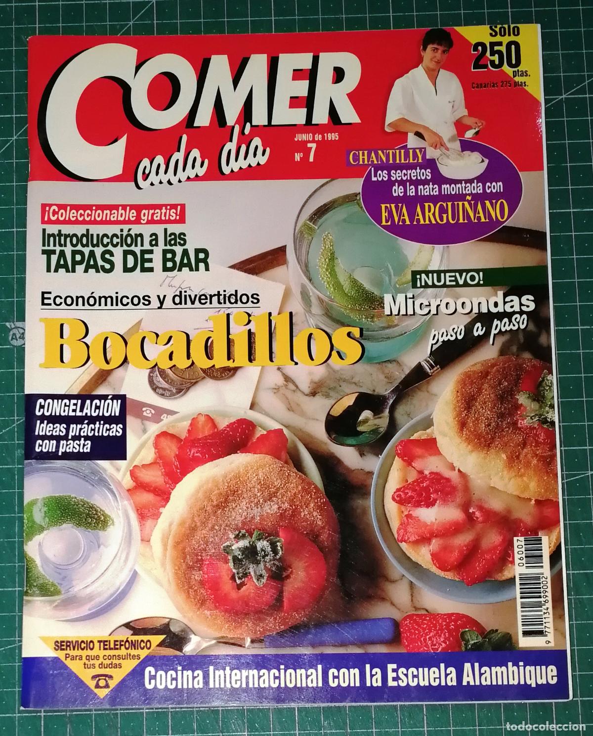 Colecionismo de Revistas e Jornais: COMER CADA D&Iacute;A. N&ordm; 7. Junio 1995. - Hymsa