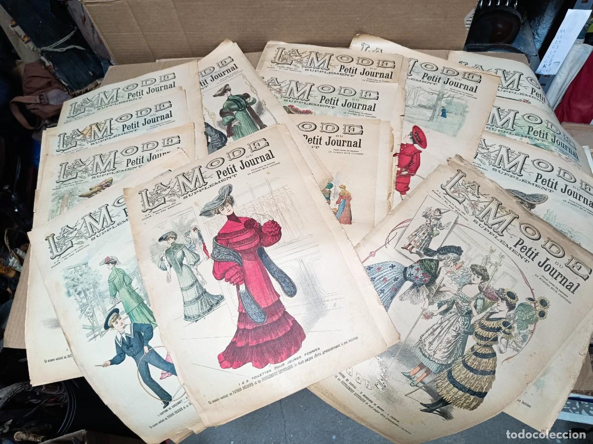 Coleccionismo de Revistas y Peri&oacute;dicos: LOTE DE 14 ANTIGUAS REVISTAS DE 1904, LA MODE DU PETIT JOURNAL, PARIS, MODA FRANCIA -PLA