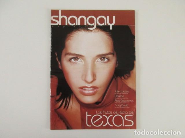 Coleccionismo de Revistas y Peri&oacute;dicos: SHANGAY N&ordm; 149 - TEXAS - JOHN WATERS - PLACEBO - CRAIG DAVID - ALEX CASANOVAS - REVISTA GAY 2000
