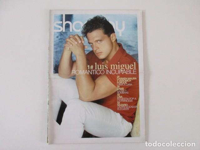 Coleccionismo de Revistas y Peri&oacute;dicos: SHANGAY N&ordm; 175 - LUIS MIGUEL - CARMEN MAURA & VERONICA FORQUE - NAZARIO LUQUE - REVISTA GAY 2001