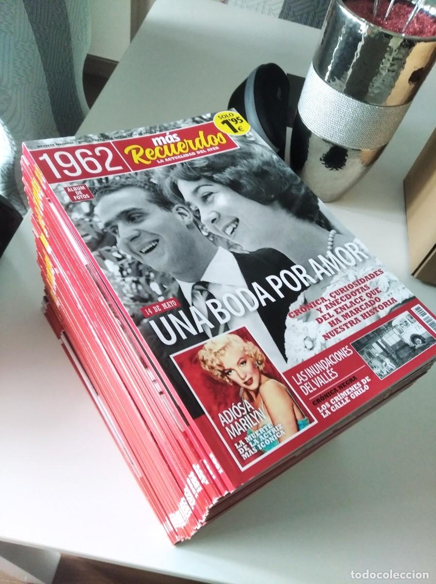 Coleccionismo de Revistas y Peri&oacute;dicos: COLECCION REVISTAS &rdquo; MAS RECUERDOS &rdquo; COMPLETA/NUEVA .-