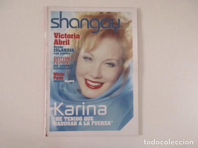 Coleccionismo de Revistas y Peri&oacute;dicos: SHANGAY N&ordm; 192 - KARINA - VICTORIA ABRIL - BRYAN FERRY - RED HOT CHILI PEPPERS - REVISTA GAY 2002