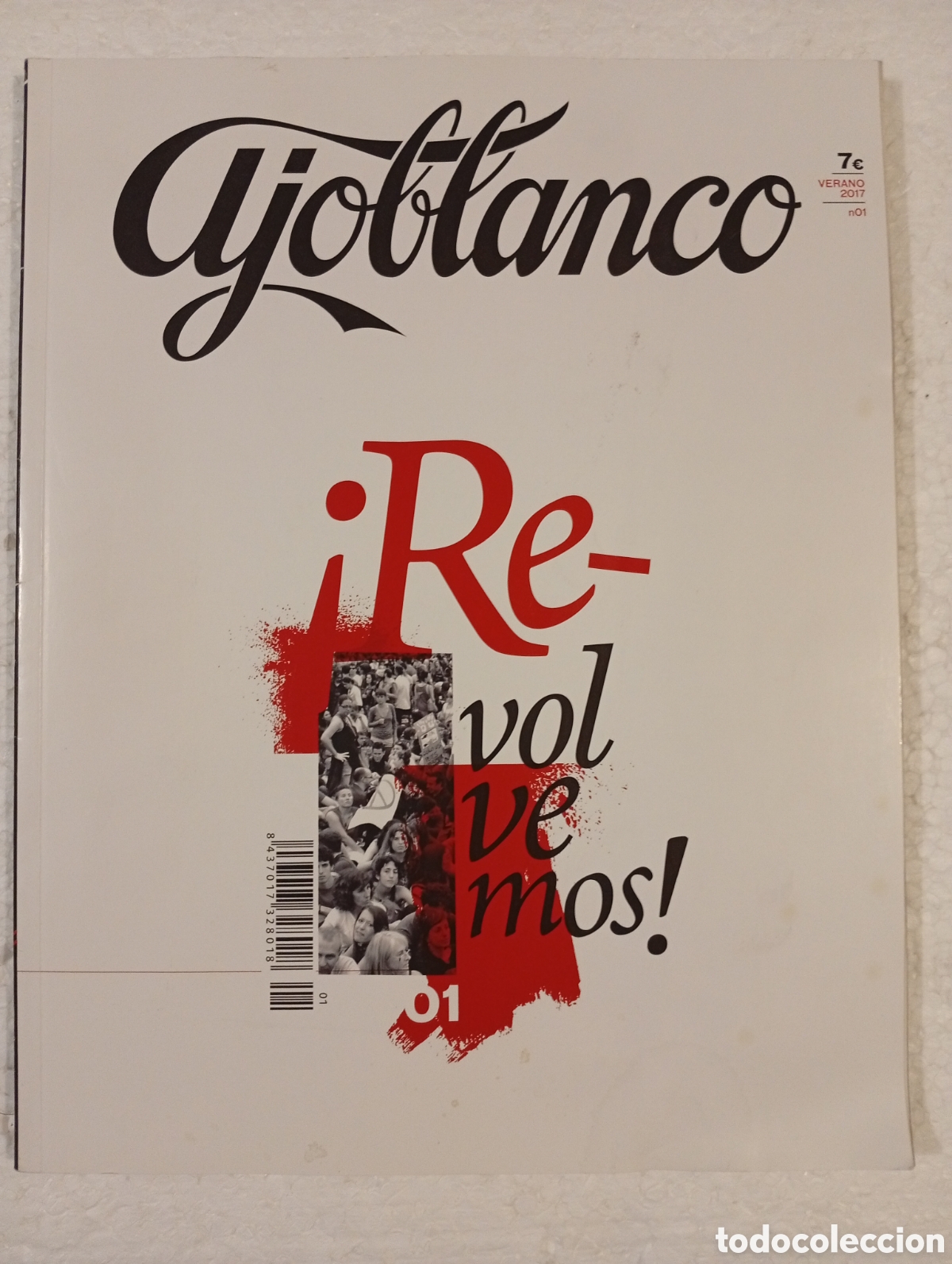 Coleccionismo de Revistas y Peri&oacute;dicos: AJOBLANCO. &iexcl;REVOLVEMOS! VERANO 2017. n01