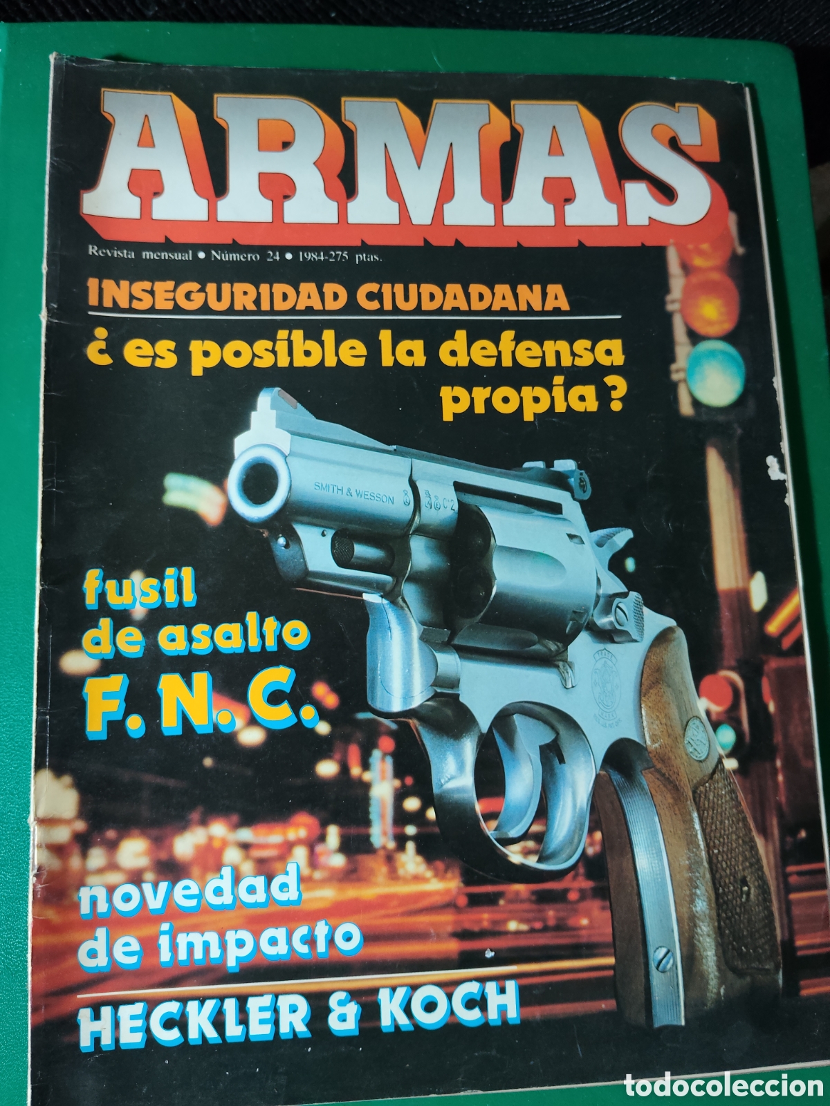 Coleccionismo de Revistas y Peri&oacute;dicos: REVISTA &ldquo;ARMAS&rdquo; &ndash; N&uacute;mero 24 &ndash; Mayo de 1984