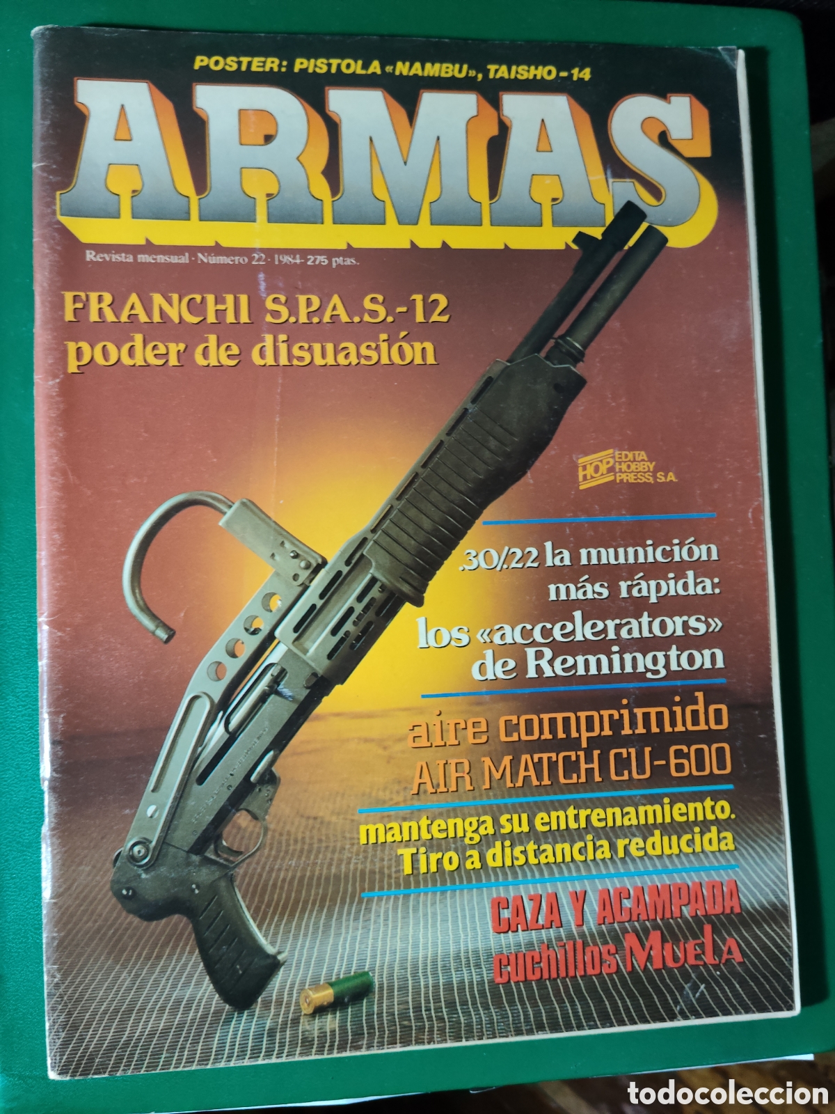 Coleccionismo de Revistas y Peri&oacute;dicos: REVISTA &ldquo;ARMAS&rdquo; &ndash; N&uacute;mero 22&ndash;a&ntilde;o 1984
