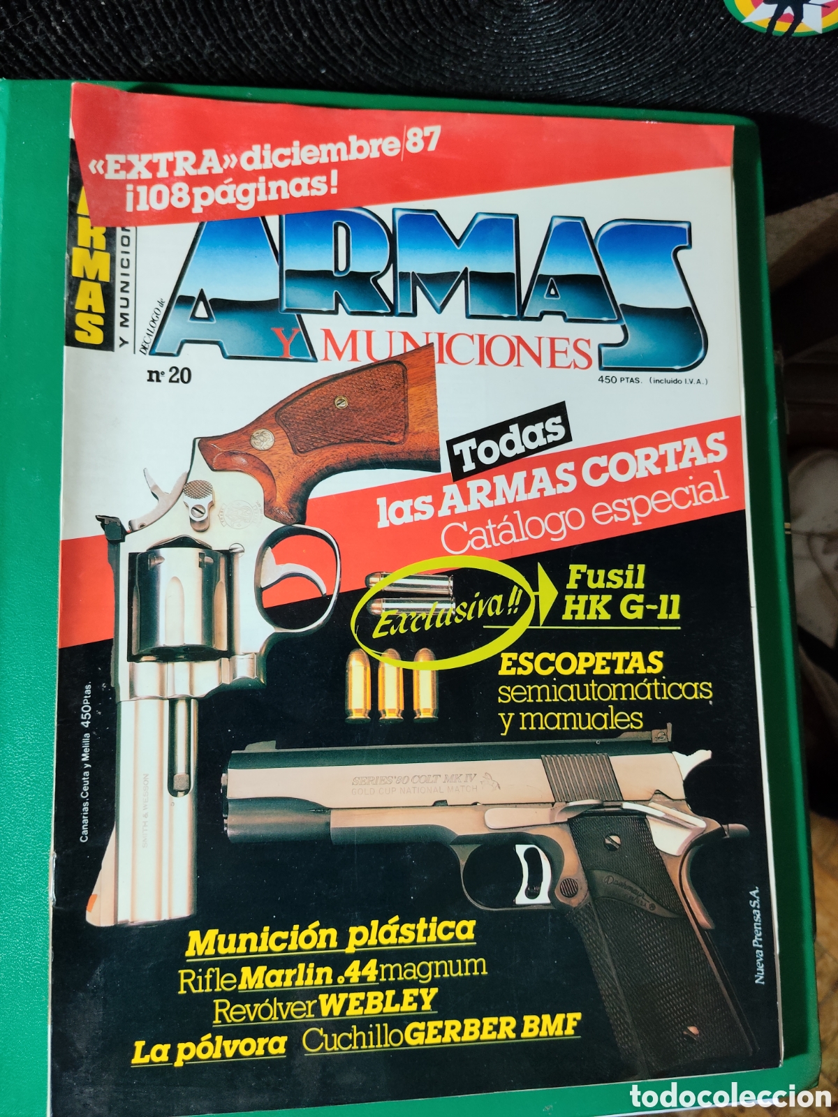 Coleccionismo de Revistas y Peri&oacute;dicos: REVISTA ARMAS Y MUNICIONES &ndash; N&uacute;mero 20 &ndash; 1987