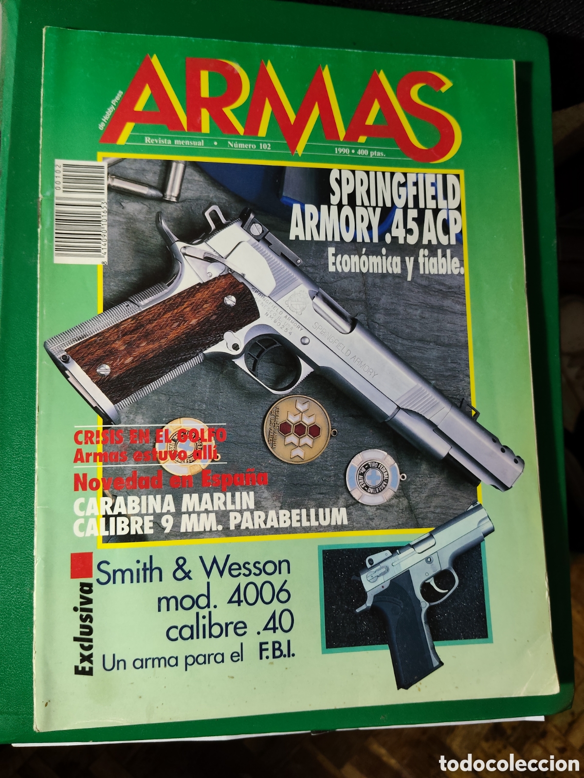 Collectionnisme de Revues et Journaux: REVISTA ARMAS &ndash; N&deg;102 &ndash;
