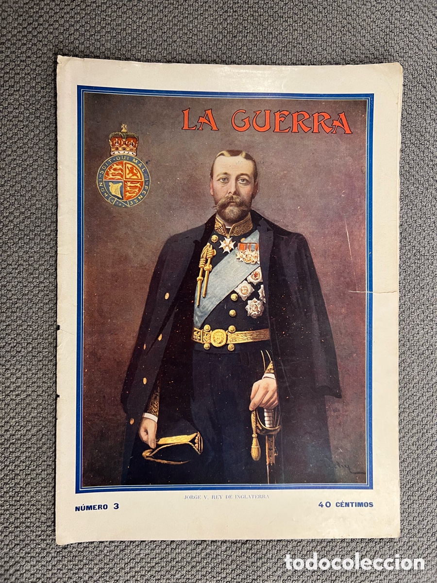 Coleccionismo de Revistas y Peri&oacute;dicos: LA GUERRA ILUSTRADA. Director Augusto Riera No.3 (1a. Guerra Mundial) Miguel Segu&iacute;. Editores