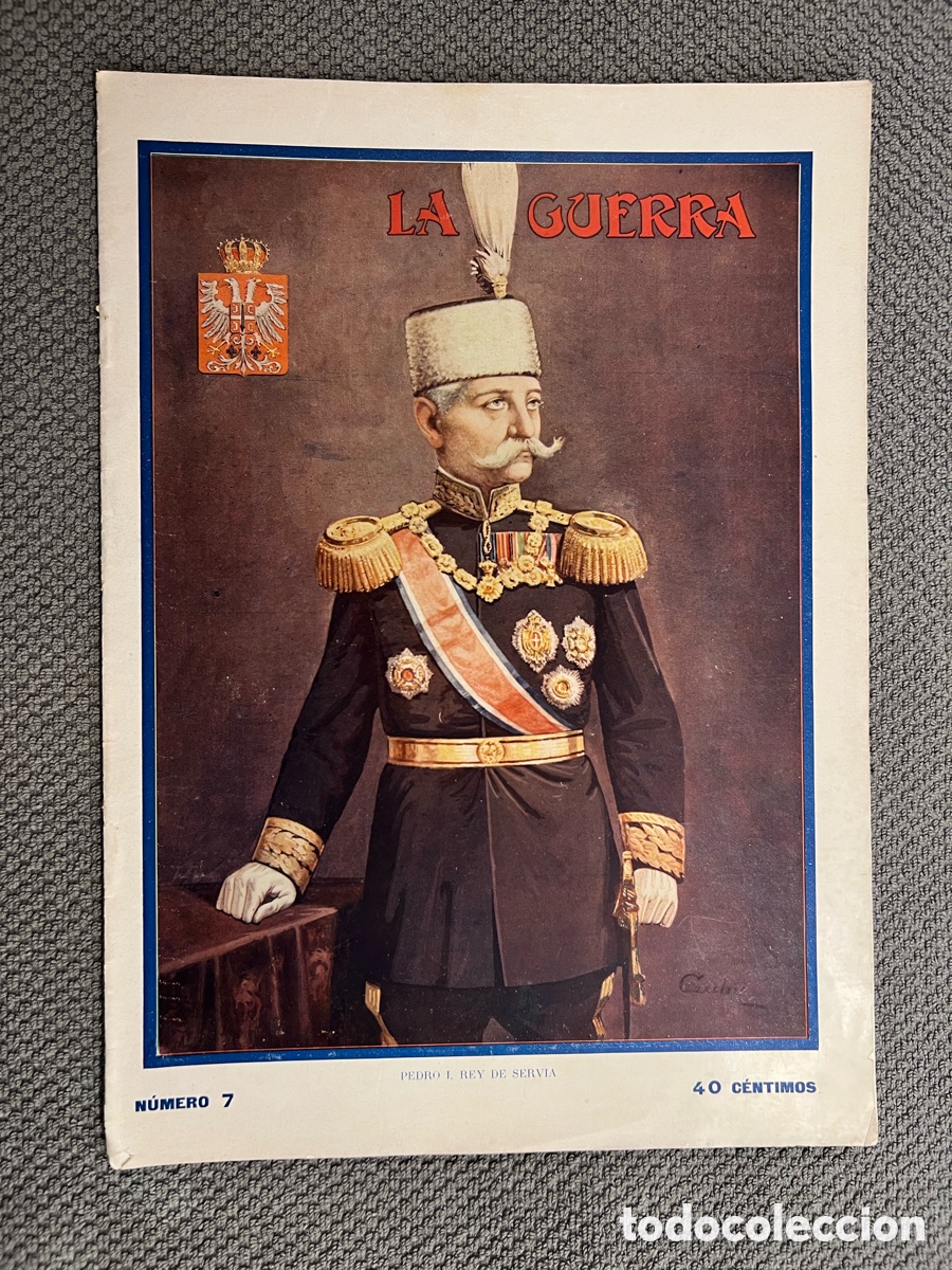 Coleccionismo de Revistas y Peri&oacute;dicos: LA GUERRA ILUSTRADA. Director Augusto Riera No.7 (1a. Guerra Mundial) Miguel Segu&iacute;. Editores